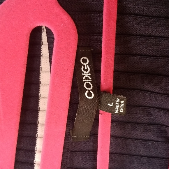 Women's Multicolored Bodycon  Dress - Picture 3 of 3